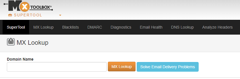 MXToolbox - A comprehensive online tool designed to help users test and ...