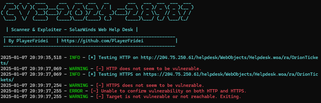 CVE-2024-28987 Scanner & Exploiter - SolarWinds Web Help Desk