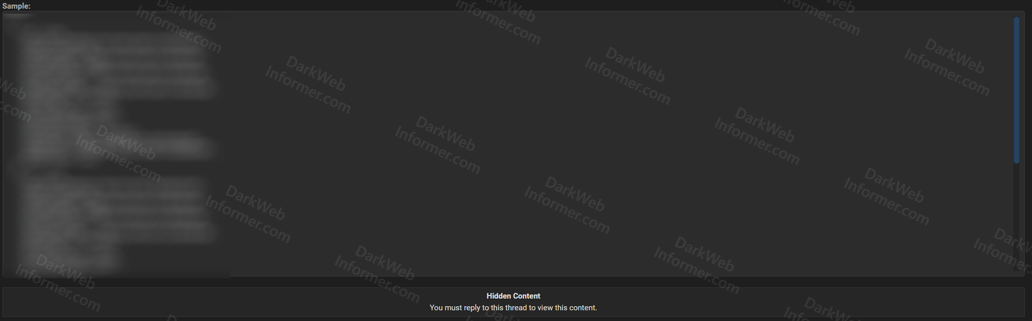 Sample data from OptimizerAI database leak
