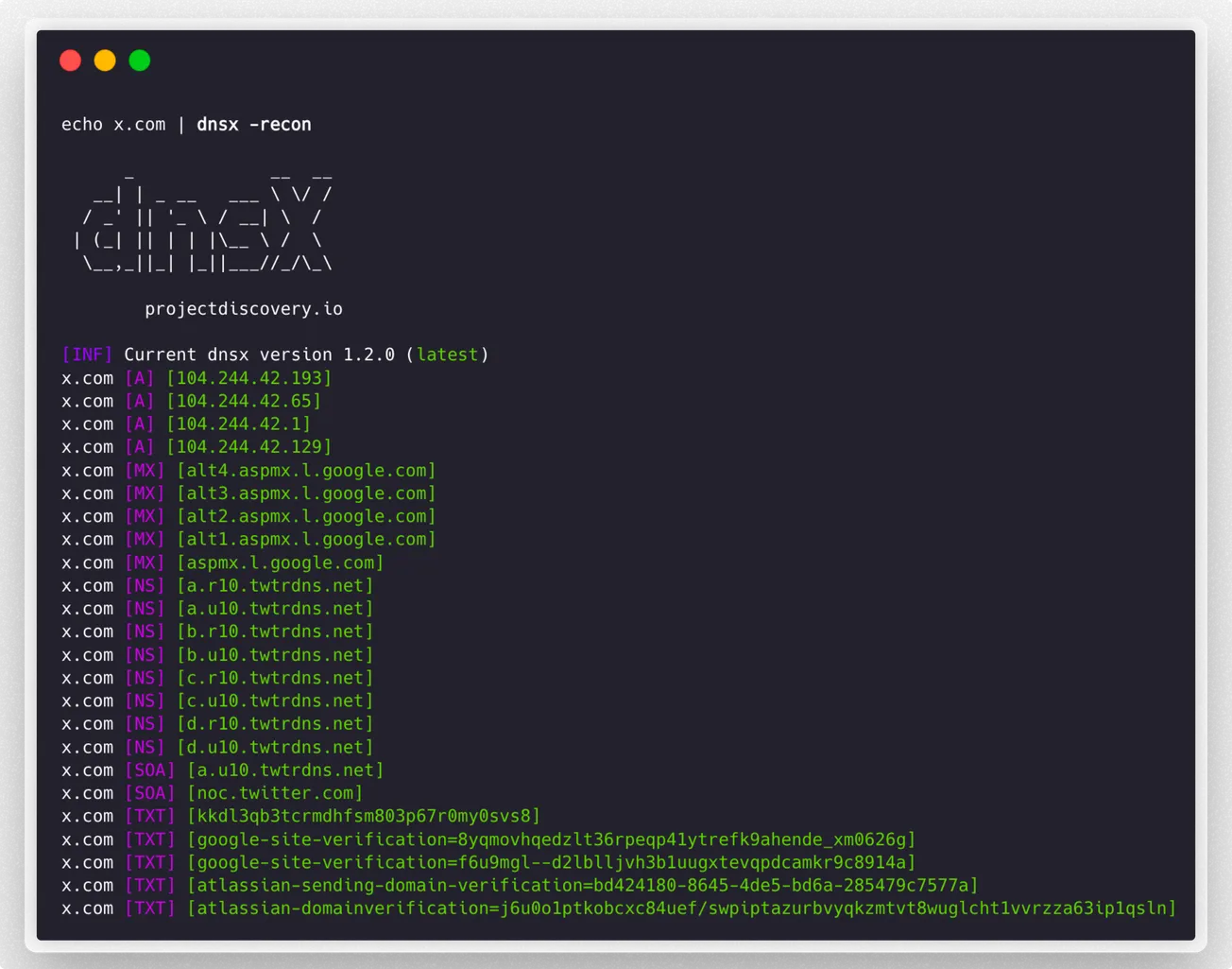 dnsx is A fast and multi-purpose DNS toolkit designed for running DNS queries