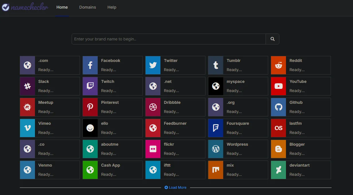 Namecheckr OSINT Tool