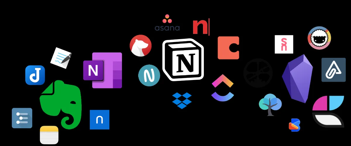 NoteApps - An encyclopedia of note taking apps