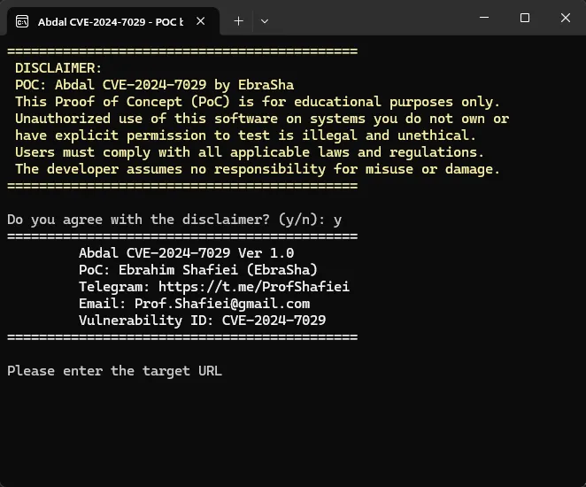 PoC Tool for Exploiting CVE-2024-7029 in AvTech Devices: Enabling RCE, Vulnerability Scanning, and Interactive Shell