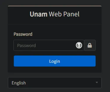 Unam Web Panel