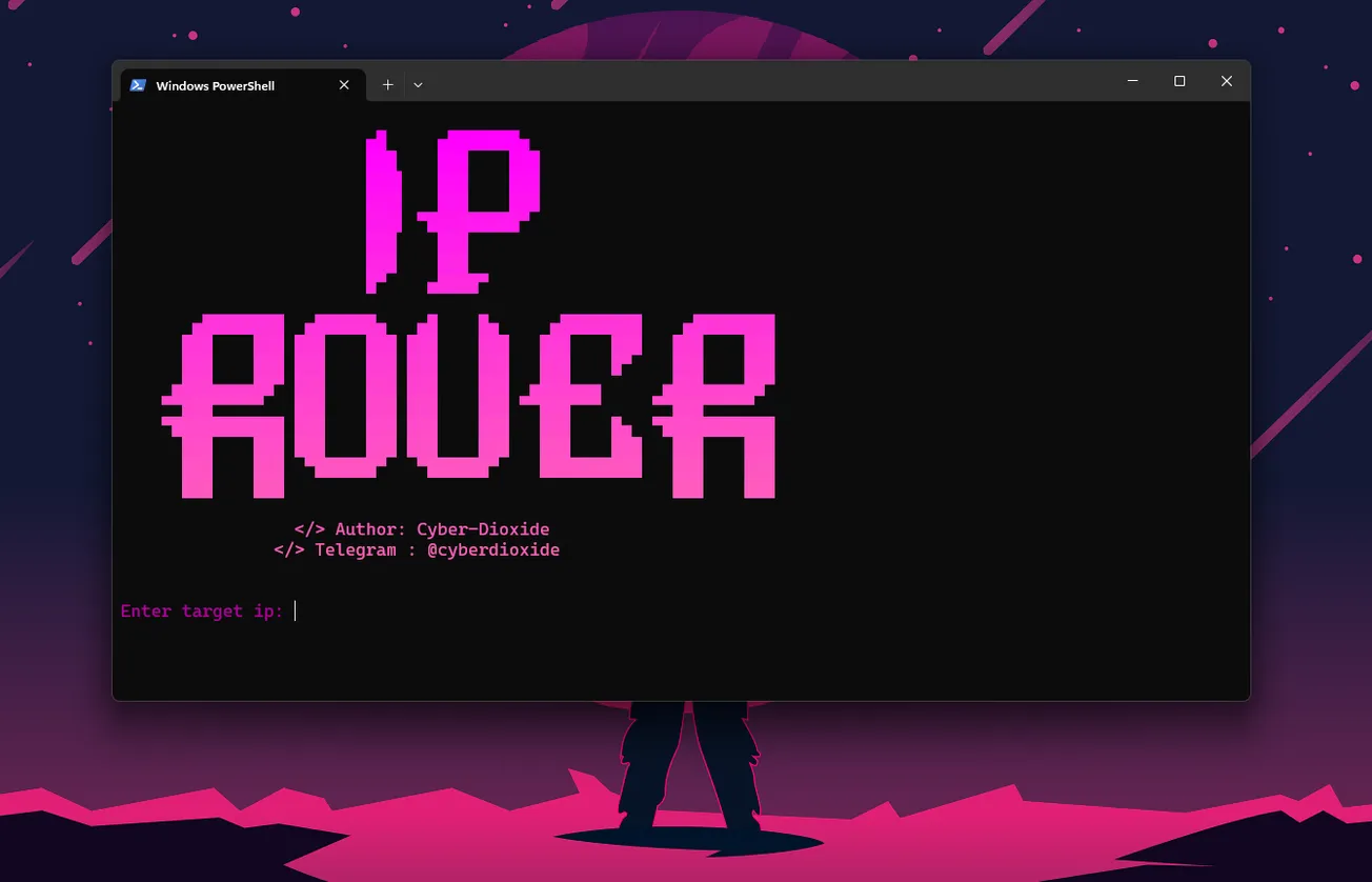 IP_Rover: A Comprehensive OSINT Tool for Detailed IP Address Information