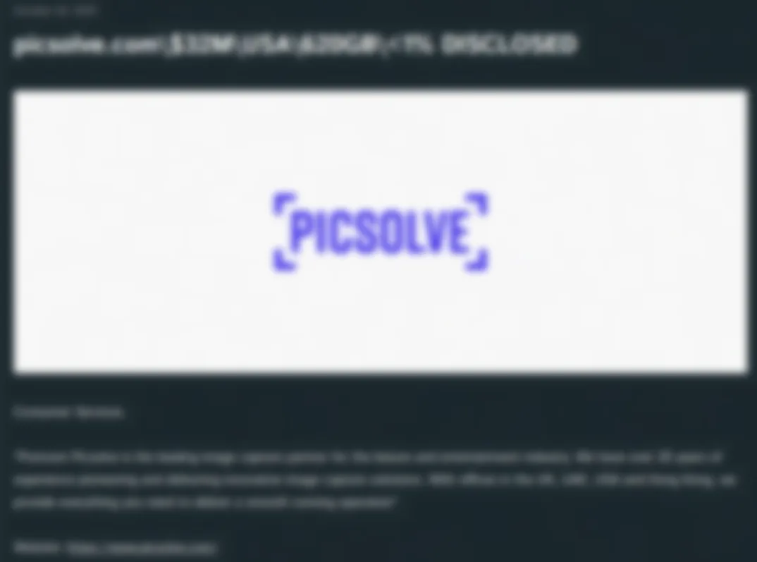 Picsolve Inc Has Been Claimed a Victim to Cactus Ransomware