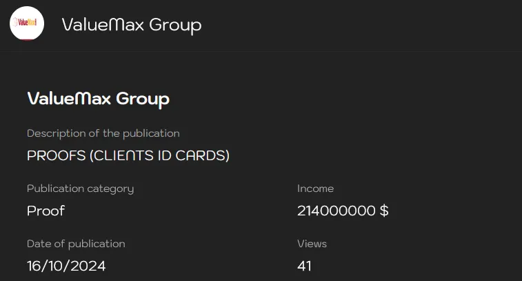 ValueMax Group Has Been Claimed a Victim to LYNX Ransomware