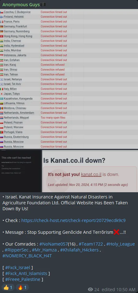 Anonymous Guys Targeted the Website of Kent