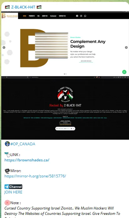 Z-BL4CX-H4T Defaced Several Websites