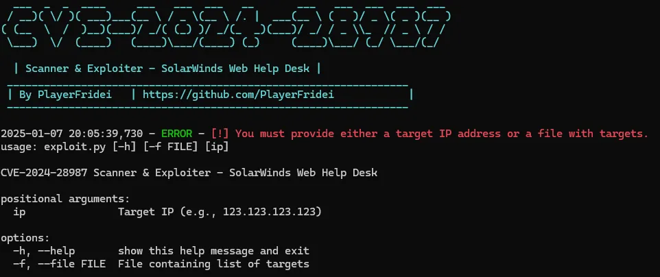 CVE-2024-28987 Scanner & Exploiter - SolarWinds Web Help Desk