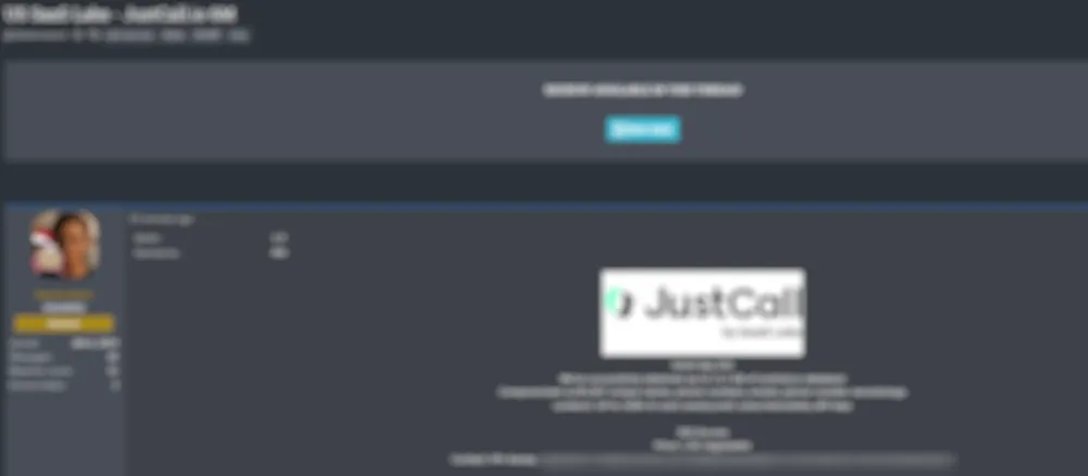 Ddarknotevil Claims to be Selling the Data of JustCall