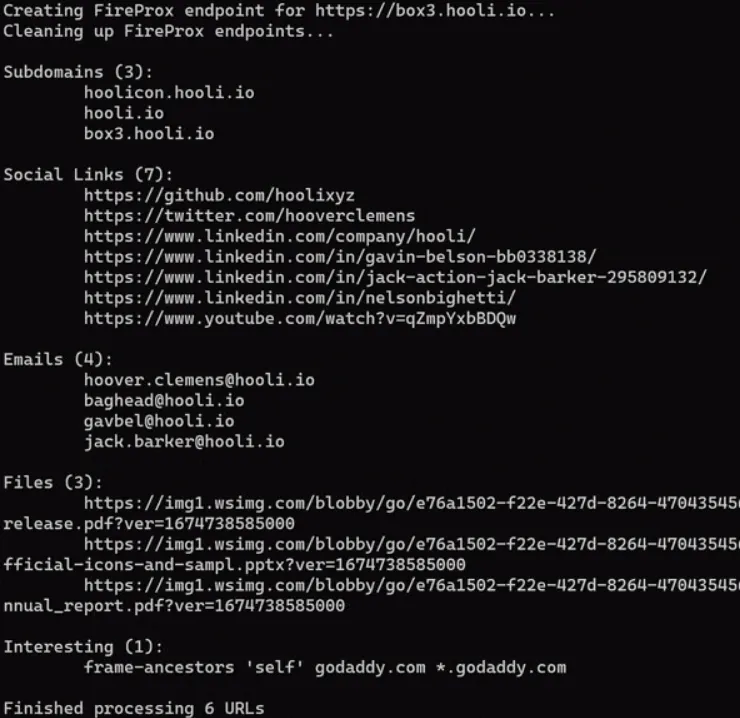 CreepyCrawler: An OSINT Tool for Website Recon and Data Extraction