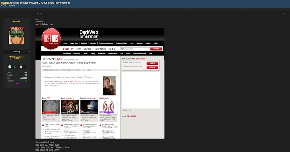 Alleged Data Sale of BestAdsOnTV