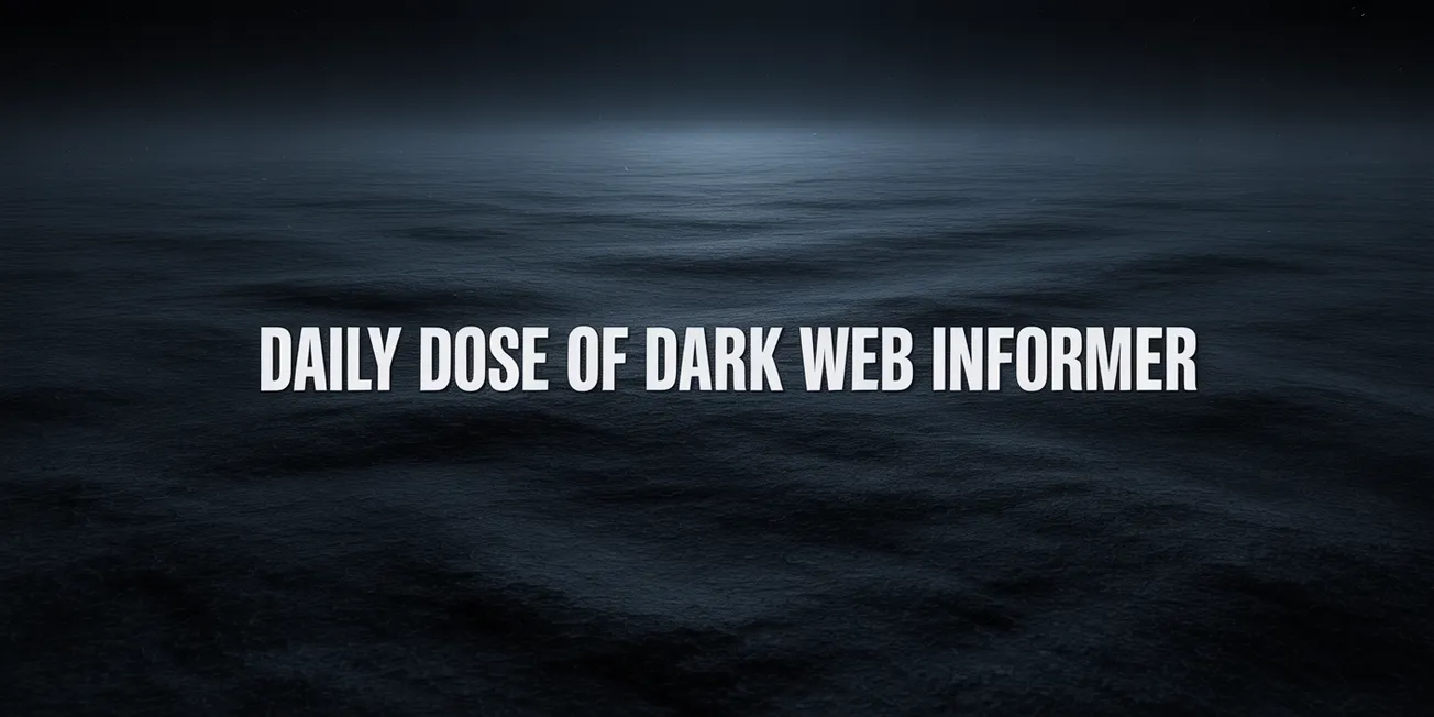 Daily Dose of Dark Web Informer - 3rd of December 2025