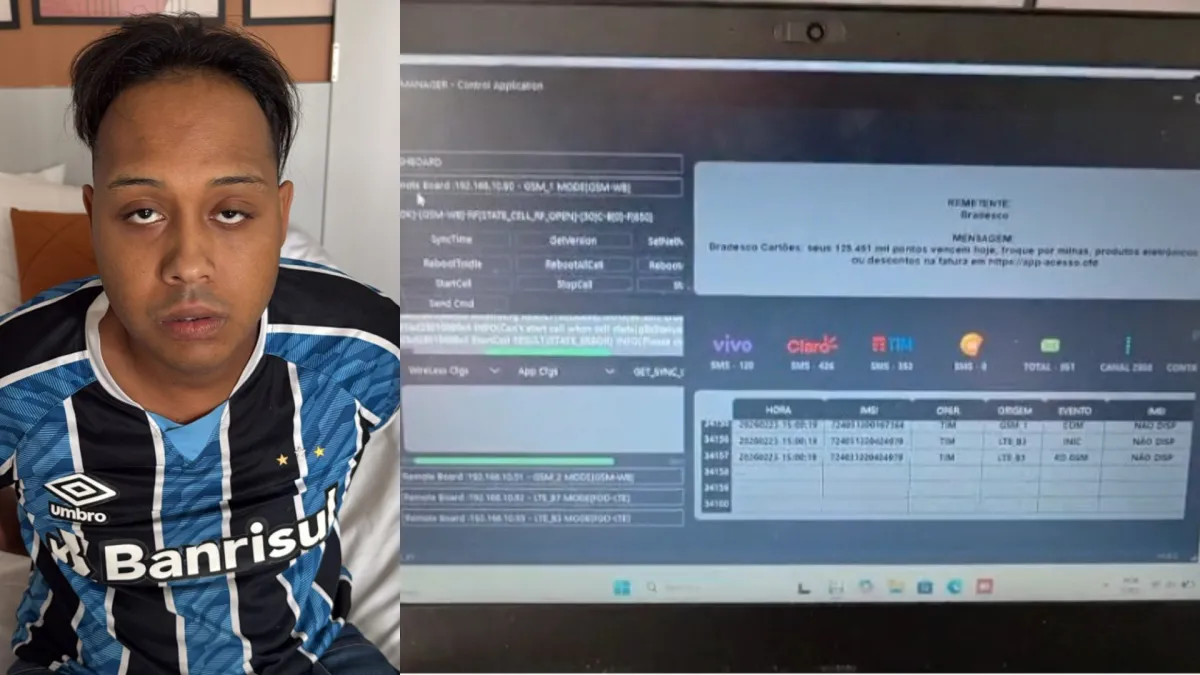 Man Arrested in São Paulo for Running Fake Cell Tower SMS Scam Operation