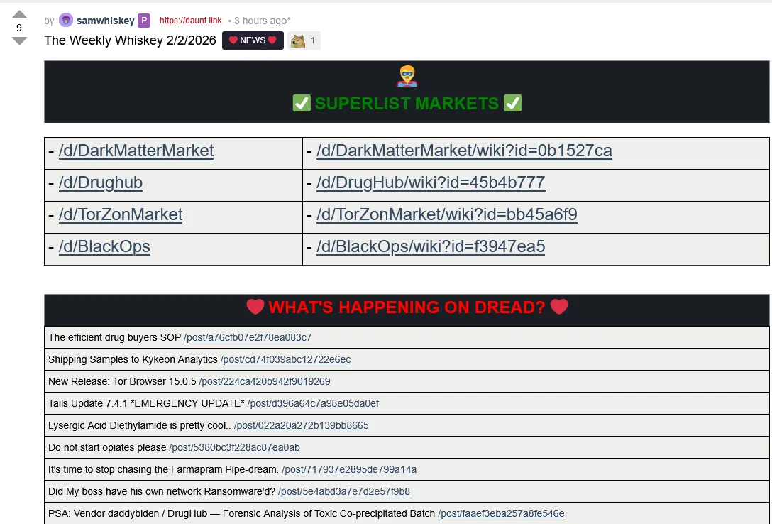 The Weekly Whiskey 02/02/2025